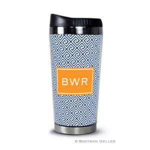 Travel Tumbler - Greek Key