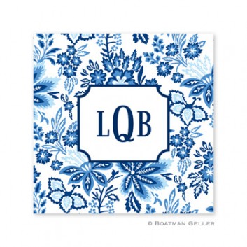 Coaster - Classic Floral Blue