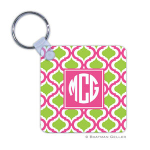 Keychain - Kate Raspberry & Lime