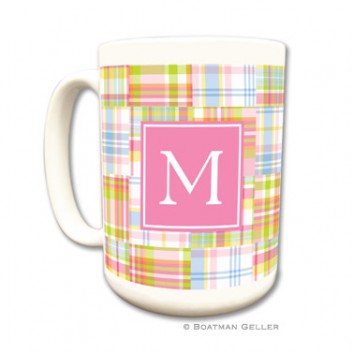 Mugs - Madras Patch Pink