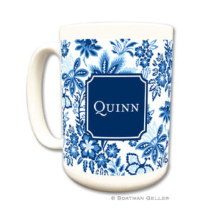 Mugs - Classic Floral Blue