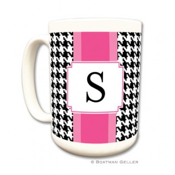 Mugs - Alex Houndstooth Black