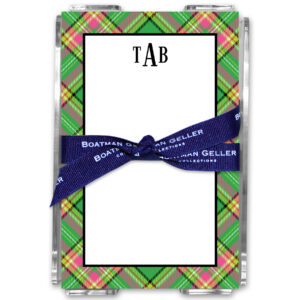 Note Pads - Preppy Plaid