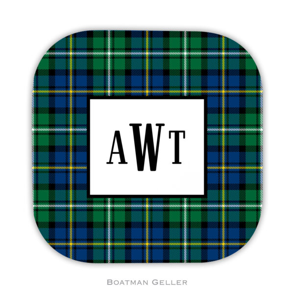 Coasters - Black Watch Plaid