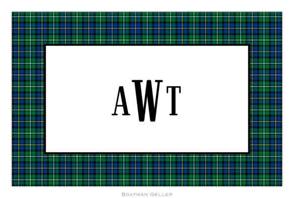 Placemat - Black Watch Plaid