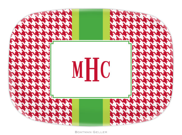 Platter - Alex Houndstooth Red