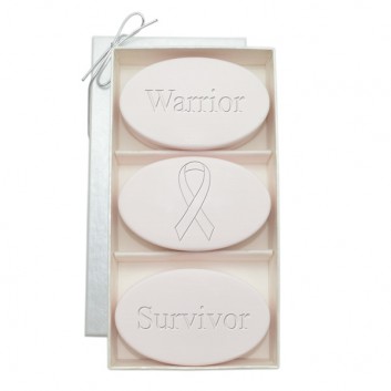 Signature Spa Satsuma Trio: Warrior Survivor Breast Cancer Awareness